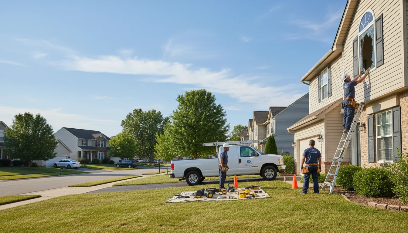 Expert window installer providing residential service in Pinola, MS
